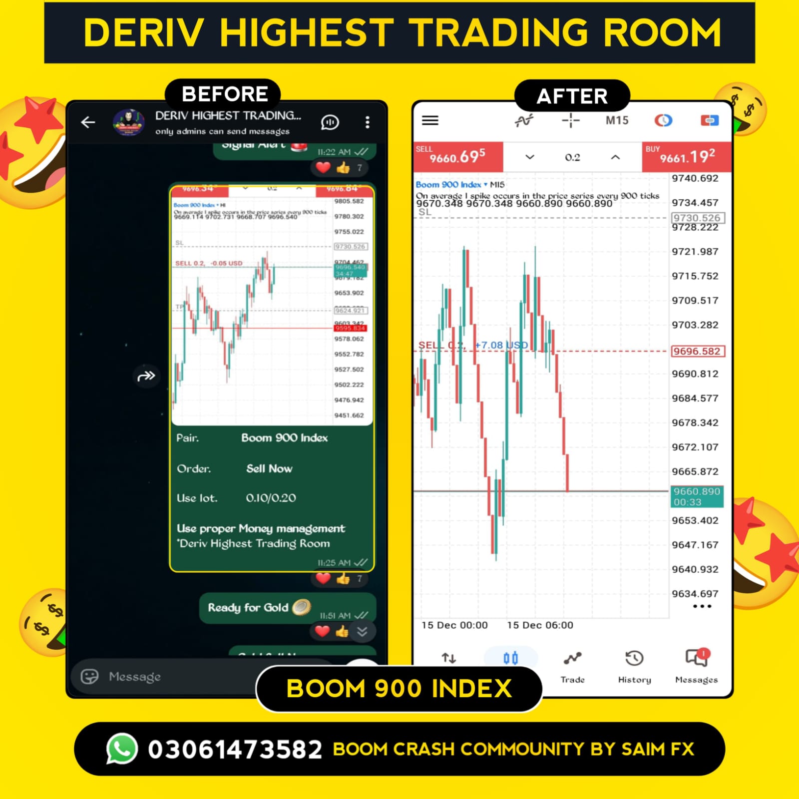 Boom 900 Signal Result